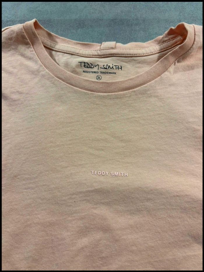 T-shirt Teddy Smith Rose 3xl - photo numéro 3