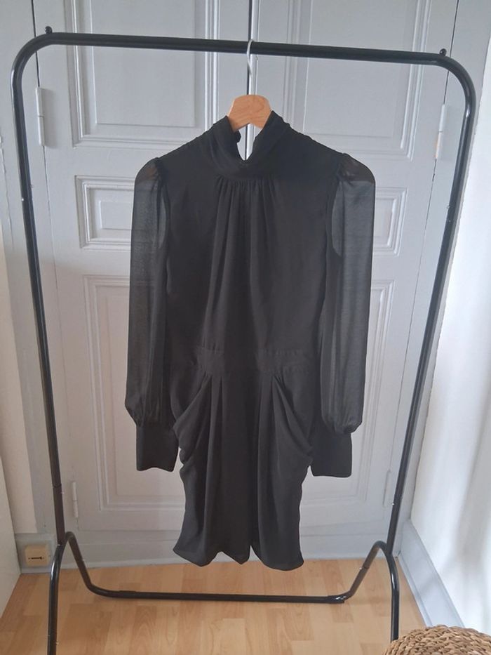 Élégante robe noire - Warehouse - XS/34