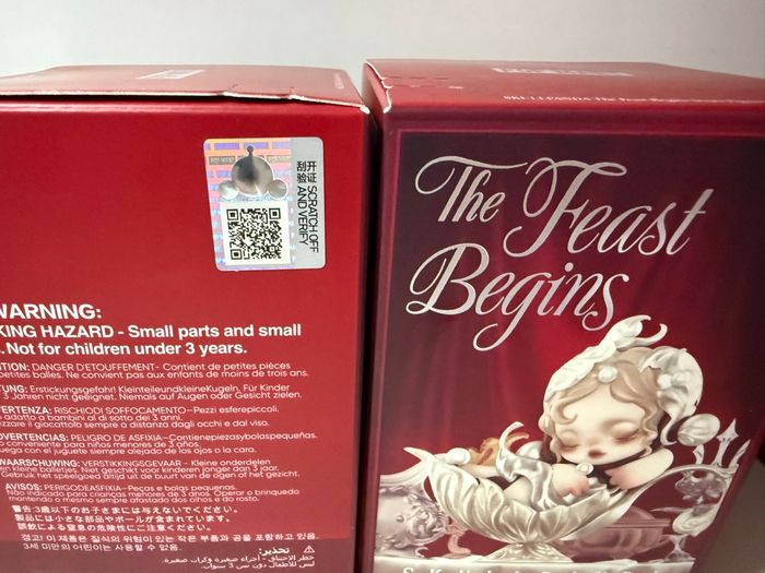 Lot 2 boîtes skullpanda feast begings - photo numéro 2