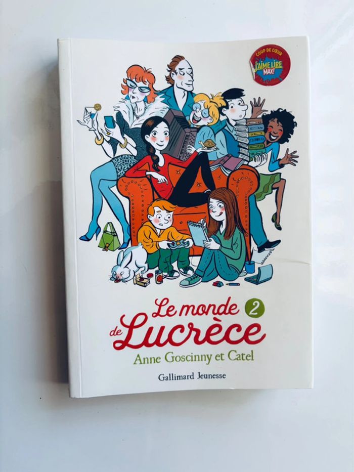 Livre roman Le monde de Lucrèce Tome 2