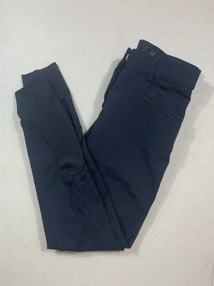 👖 Pantalon Equithème – Noir – Taille XS – Full grip – Très bon état