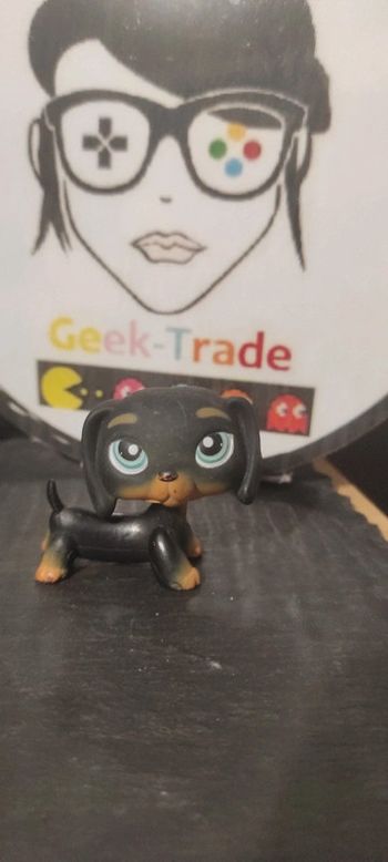 My Littlest Petshop LPS Pet Shop Dog Teckel Dachshund 325 Chien Authentic