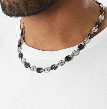 Graine de Café Bicolore en acier