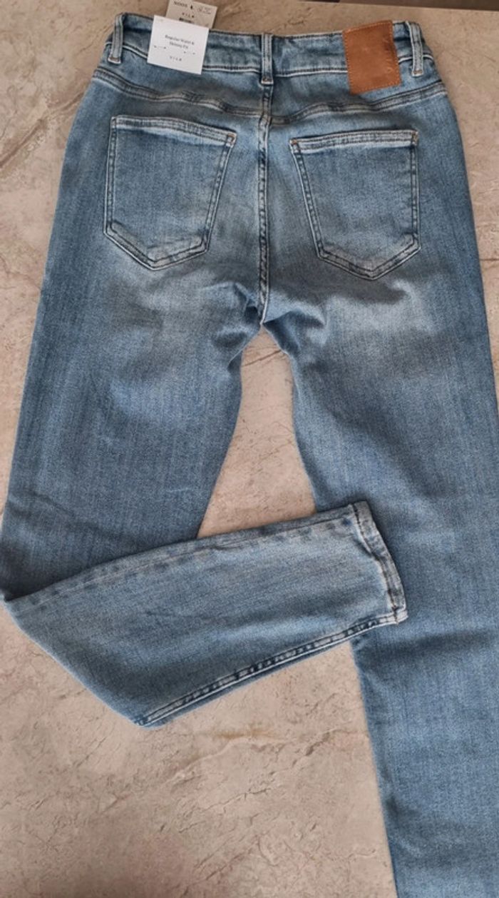 Jean Skinny Vila - Sarah WU05 - Denim Medium Bleu - photo numéro 4