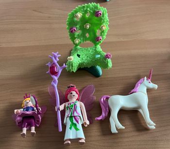Playmobil Lot Fée Licorne Accessoires