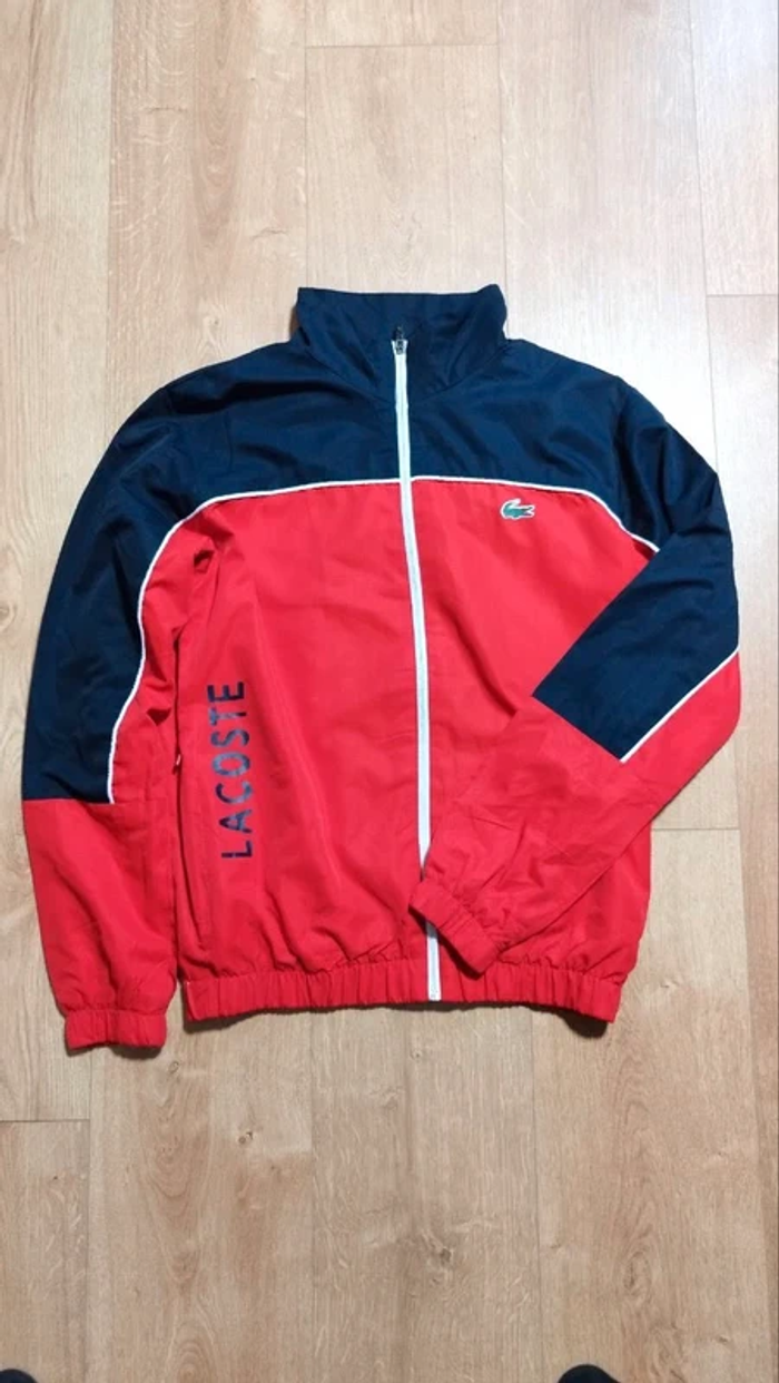 Veste Lacoste Sport – Coupe-vent style retro track jacket - photo numéro 2