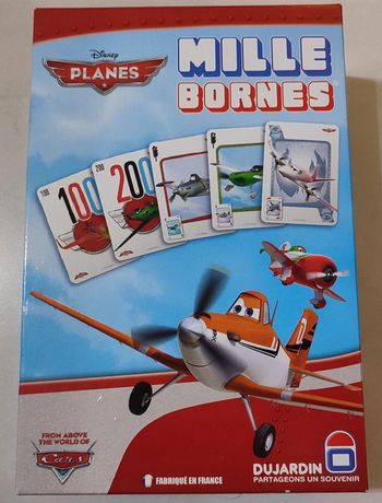 1000 mille bornes édition planes Disney de la marque Dujardin
