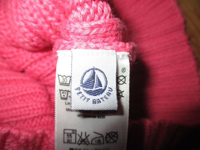 Bonnet rose Petit Bateau 49-51 cm - photo numéro 2