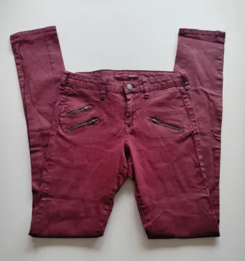 Pantalon rouge/bordeaux Comptoir des Cotonniers