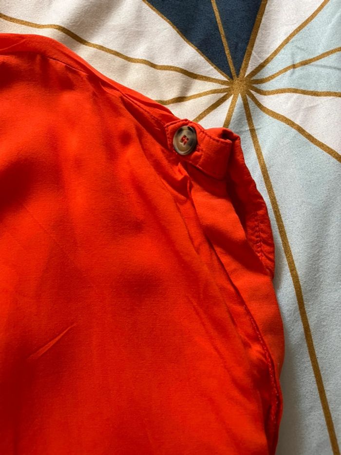 Chemise MC femme orange Pimkie taille S - photo numéro 3