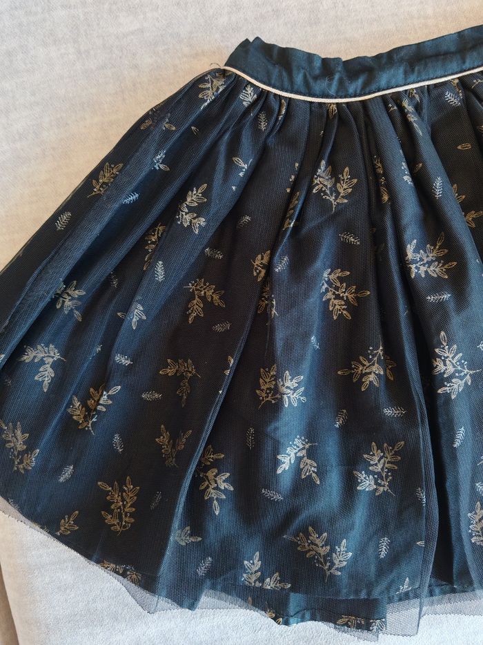 Jupe noire et dorée Vertbaudet 6 ans - photo numéro 2