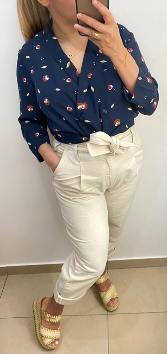 Chemise a fleurs - photo numéro 6