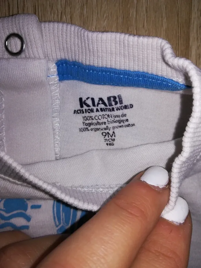 Lot de 3 tee-shirts pour l'été, garçon, en 9mois. - photo numéro 14