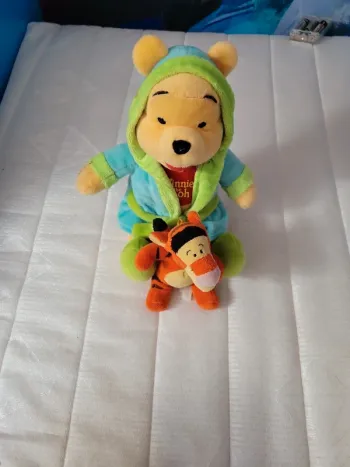 2 peluche tigrou et winnie