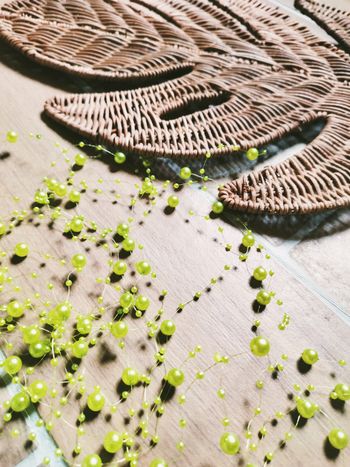 🎊Chemin de table/fil de perles accessoires cheveux vert pour événements