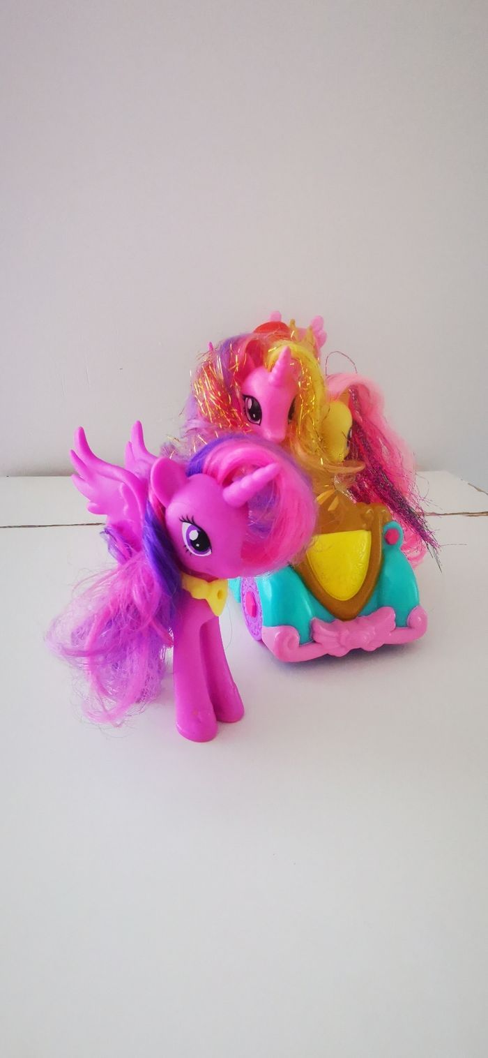 Lot voiture carosse petit poney - photo numéro 2
