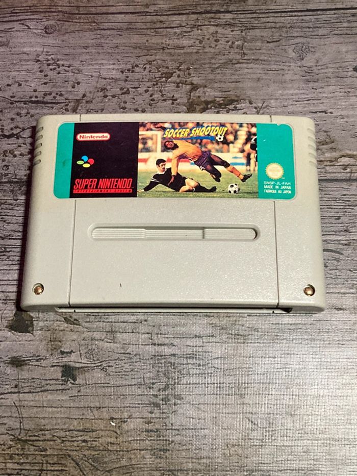 Soccer Shootout Jeu Super Nintendo Loose PAL - photo numéro 1