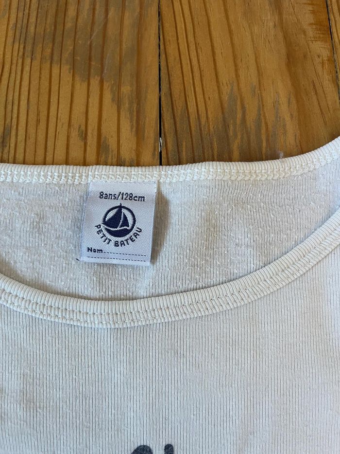 Tee-shirts Petit Bateau 8 ans - photo numéro 5