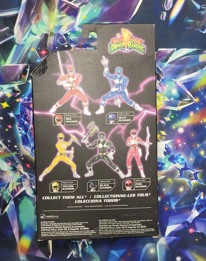 Figurine Power Rangers Mighty Morphin' Legacy Collection Pink Ranger Bandai - photo numéro 3