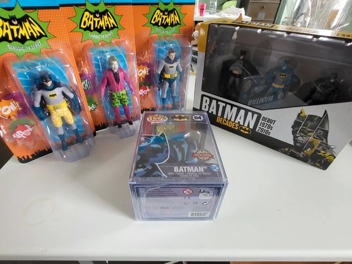 Lot de 7 figurines Batman Decades Mcfarlane et Funko neuve 🏷 - photo numéro 1