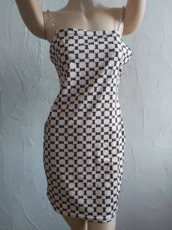 Tunique à motifs et chaines Taille M
