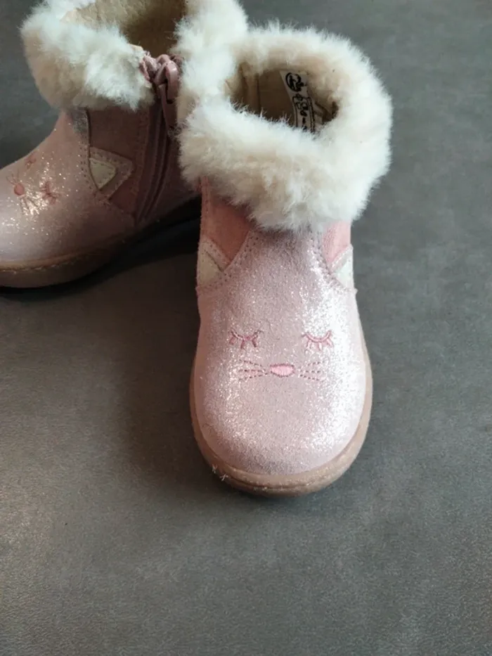 Bottines roses neuves Sergent major - photo numéro 2