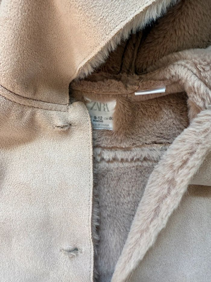 Manteau Zara 9-12 mois - photo numéro 2