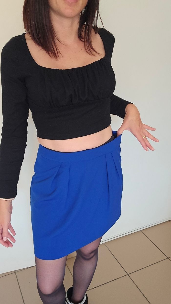Jupe courte Camaïeu taille 38 - photo numéro 3