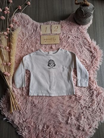 Tee-shirt ML kiabi 12m