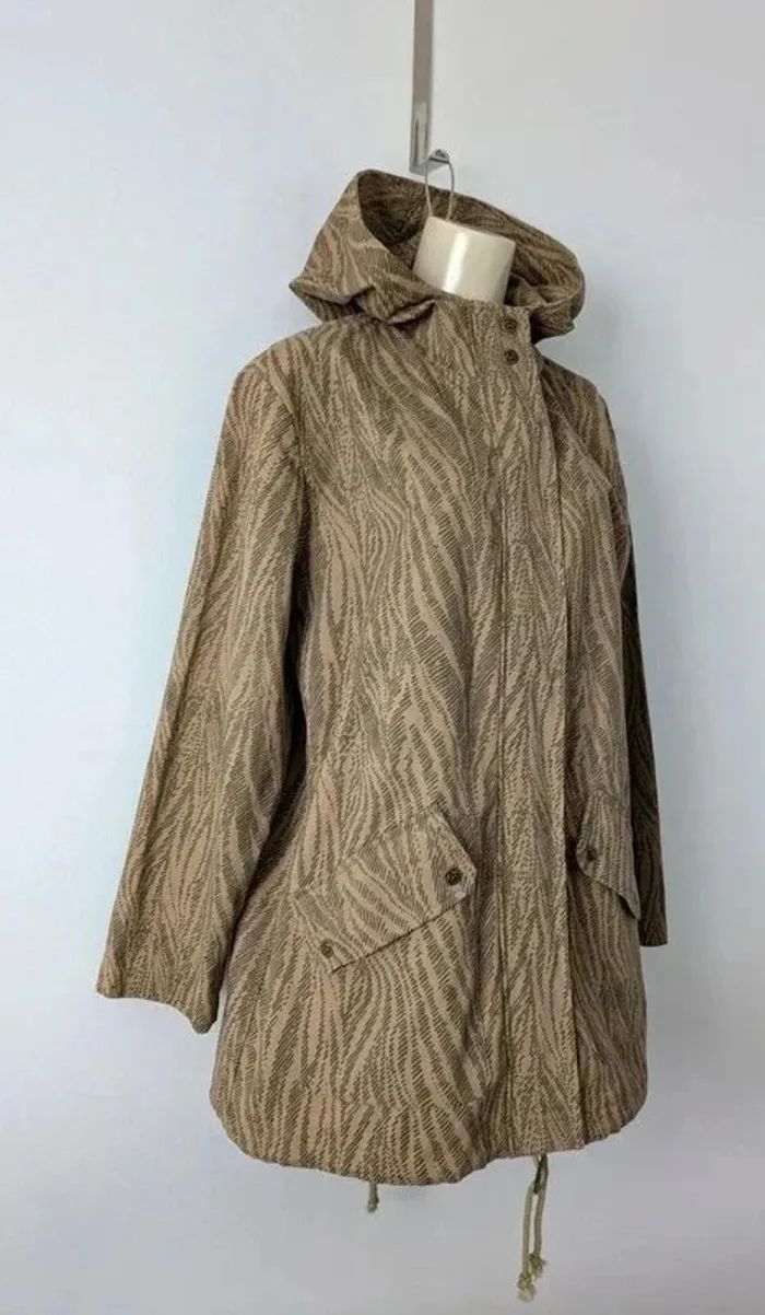 Parka à capuche 100% coton - Stüssy - taille S - photo numéro 2