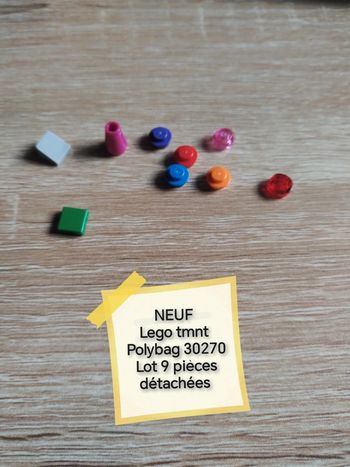 Lego tmnt Polybag 30270 lot 9 pièces détachées neuf