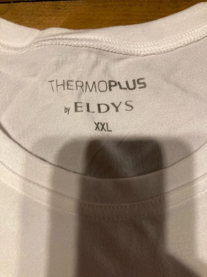 t shirt thermique blanc XXL - photo numéro 2