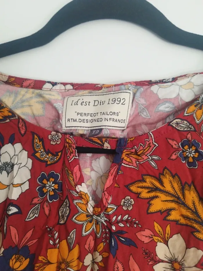 Robe courte "Id'est Div 1992" - Taille 2 - photo numéro 4
