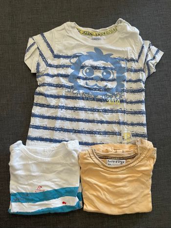 3 t-shirts