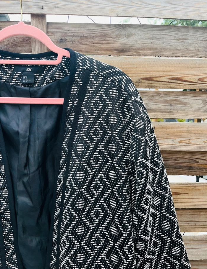 Veste à motifs - Taille L - photo numéro 3