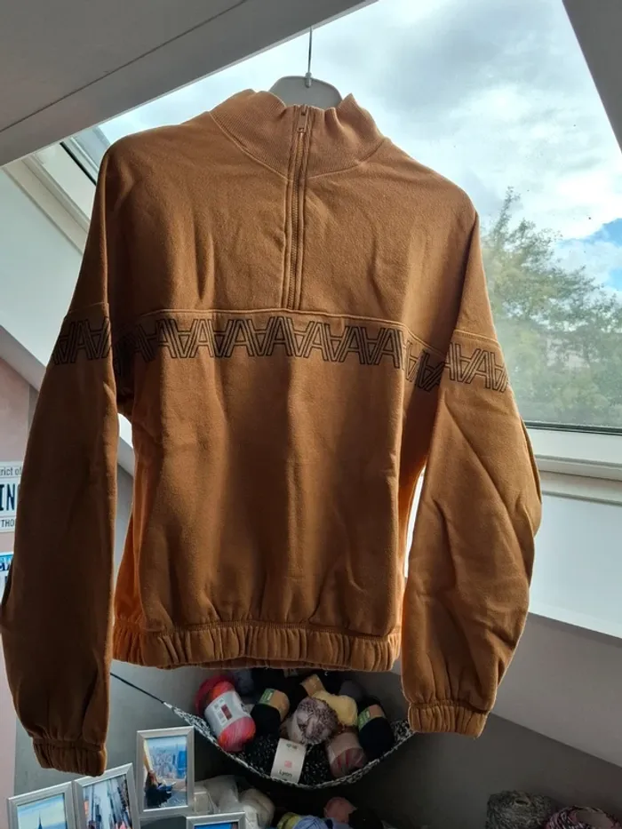 Pull à col avec zip - photo numéro 3