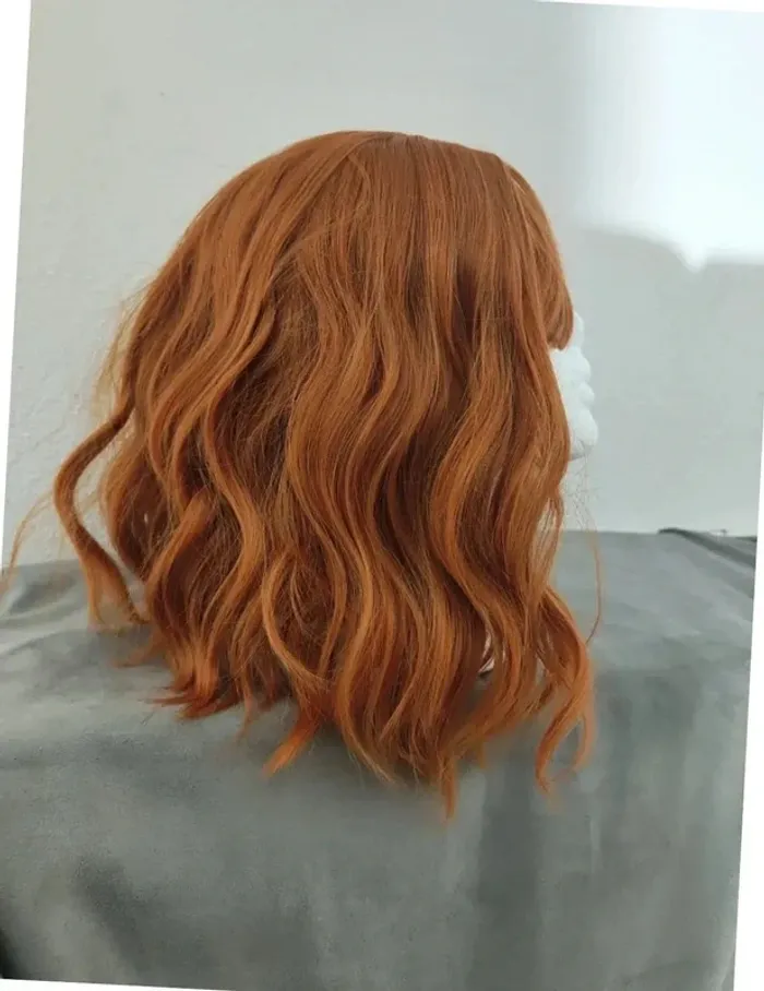 Perruque Naturelle Rousse Glamour Tendance - photo numéro 9