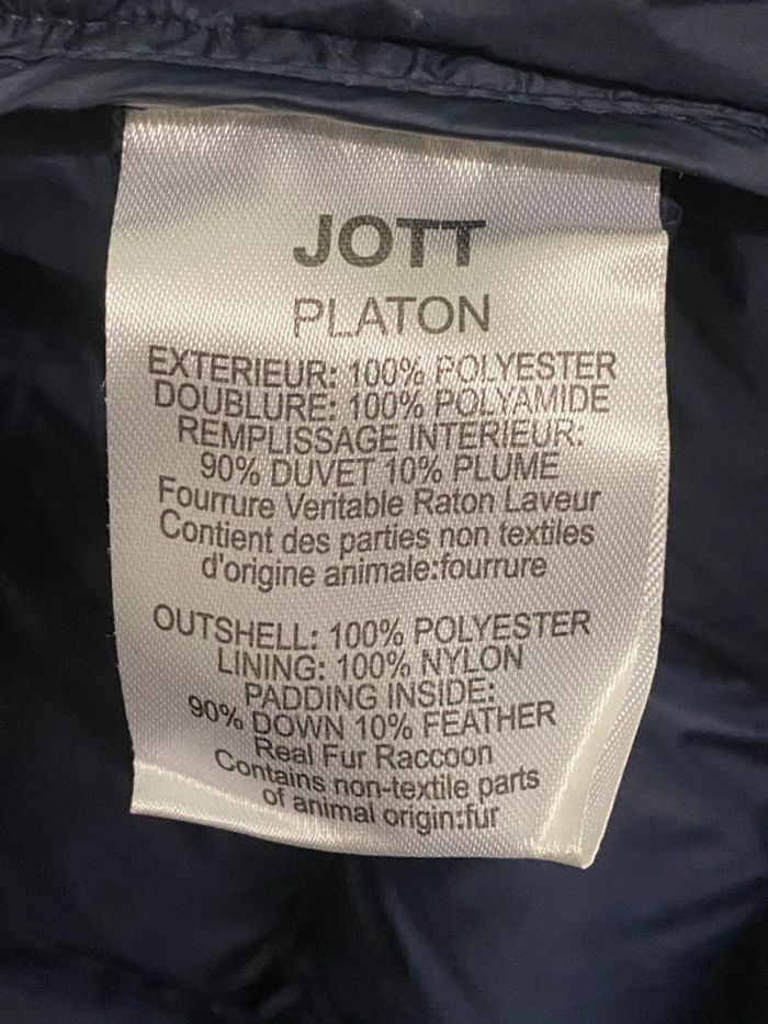 Doudoune JOTT Platon FW2019/GIN taille L édition limitée - photo numéro 4