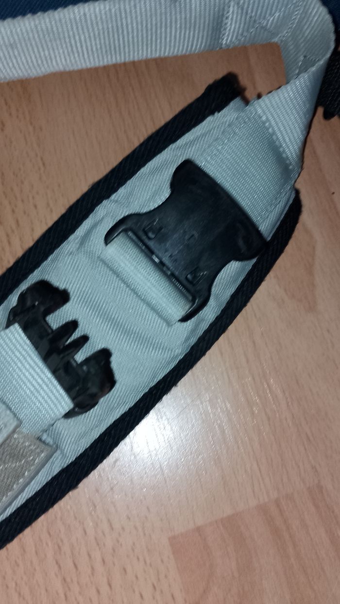 Porte bébé  PINPON bleu et gris - photo numéro 7