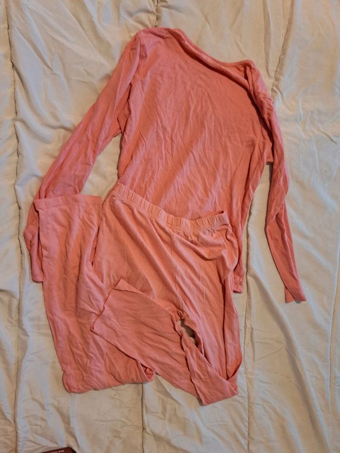 Ensemble pyjama fille manche longue kiabi 12 ans - photo numéro 2