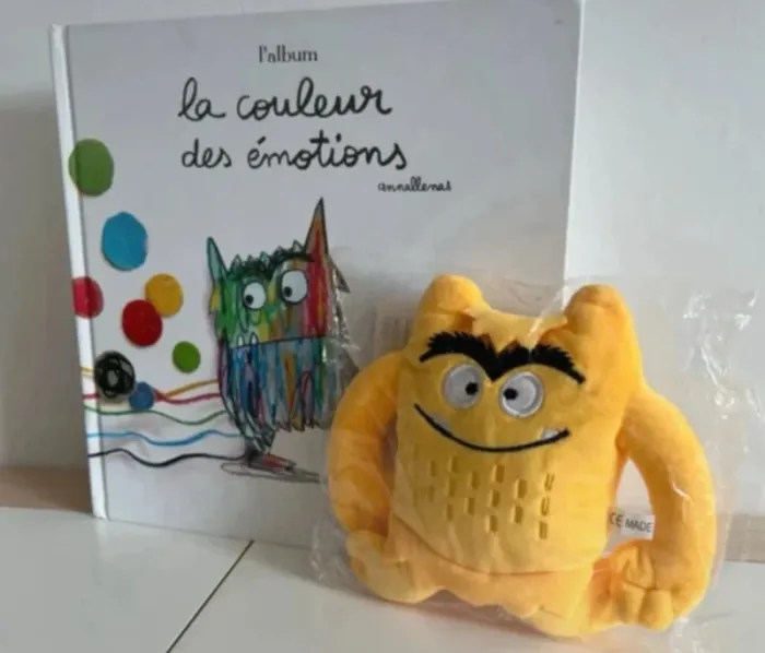 Peluche Émotion Joie - La Couleur des Émotions - photo numéro 2