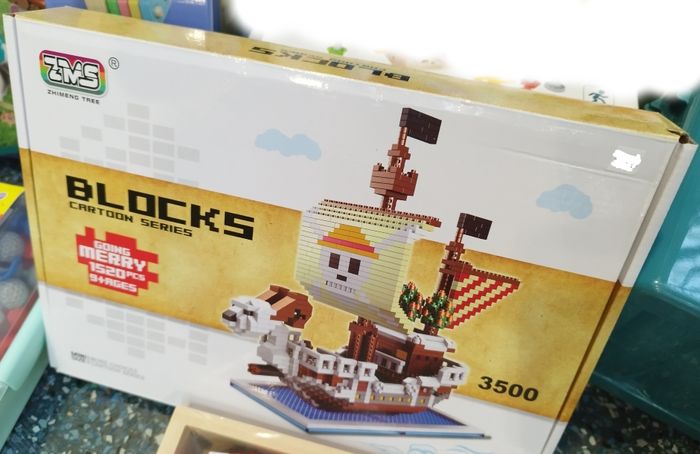 Blocs de construction bateau pirate 1520 pièces