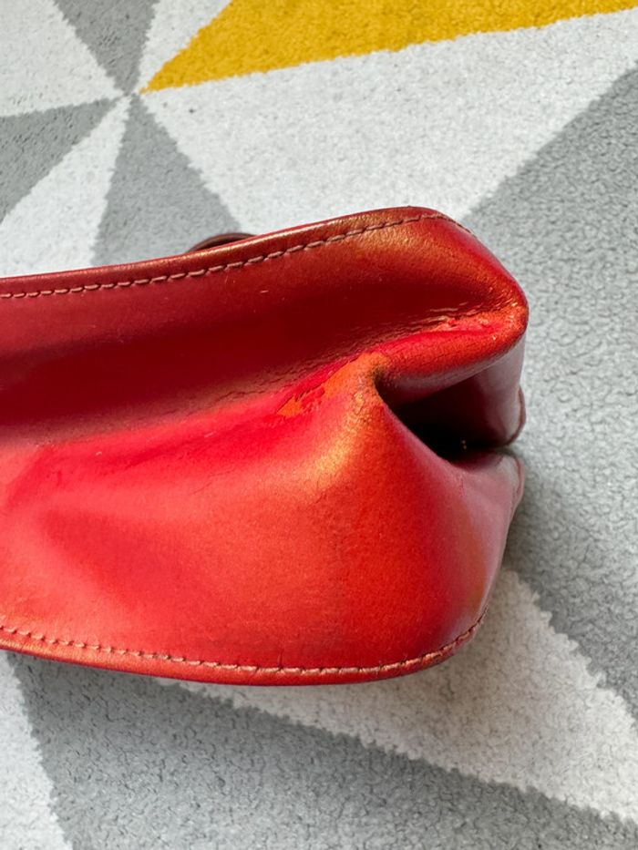 Sac à mains en cuir verni Longchamp - photo numéro 5