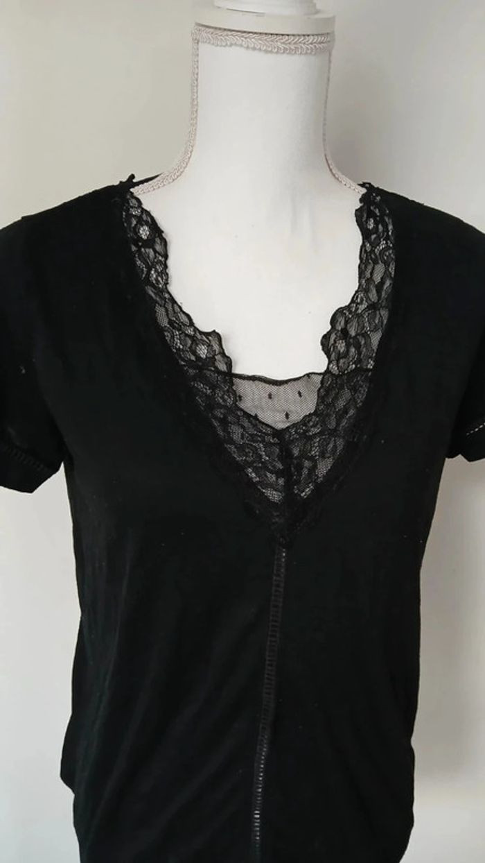 T shirt dentelle collection IRL - photo numéro 2