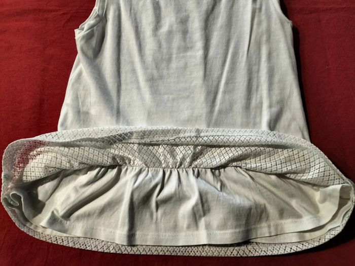 Débardeur tunique blanc 8 ans IKKS - photo numéro 8