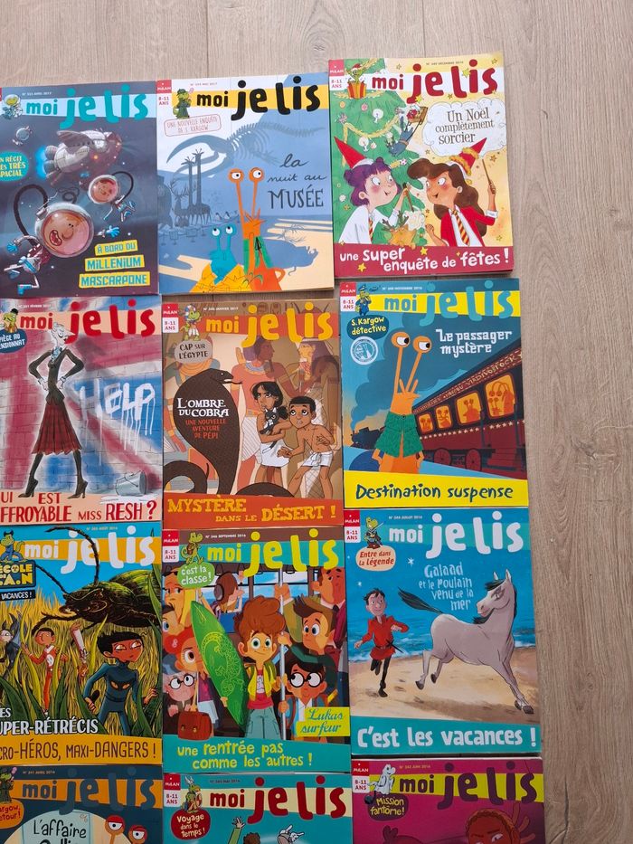 Lot de 18 revues Moi je lis en très bon état - photo numéro 3
