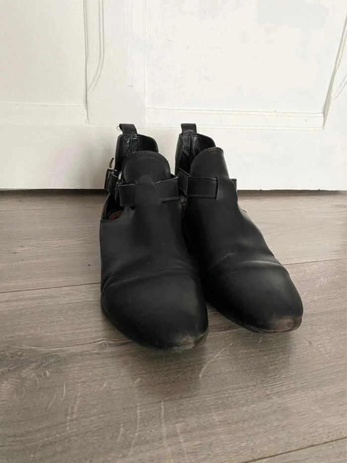 Petites bottines basses boots à sangle André - photo numéro 7