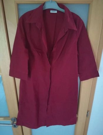 Robe chemise manches 3 quarts femme 40