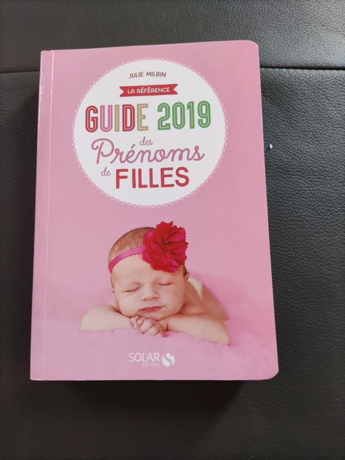 Livre prénom de fille 2019