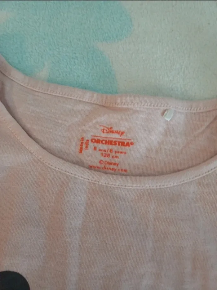 T-shirt rose Minnie 8 ans Orchestra - photo numéro 2